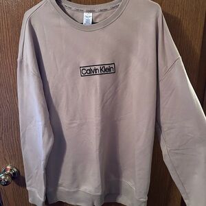 Calvin Klein Sleepwear Crewneck in Dusty Rose